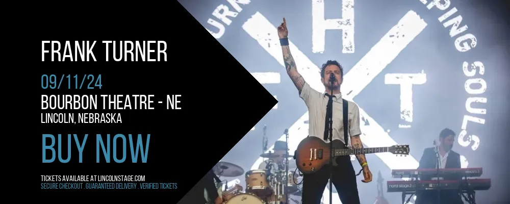 Frank Turner at Bourbon Theatre - NE