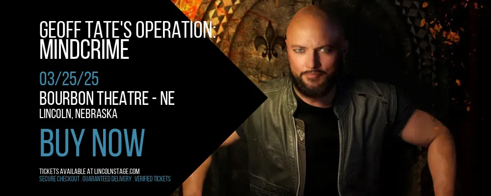 Geoff Tate's Operation at Bourbon Theatre - NE