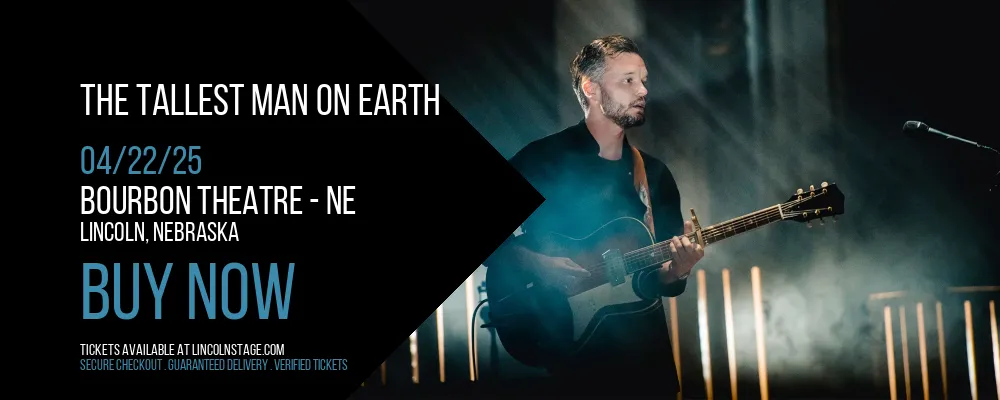 The Tallest Man on Earth at Bourbon Theatre - NE